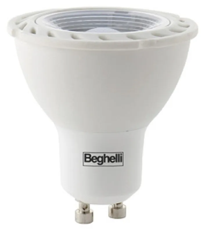 LAMPADA RISPARMIO ENERGETICO LED BEGHELLI GU10 10PZ LAMPADINA E14 W4 FREDDA 4000W