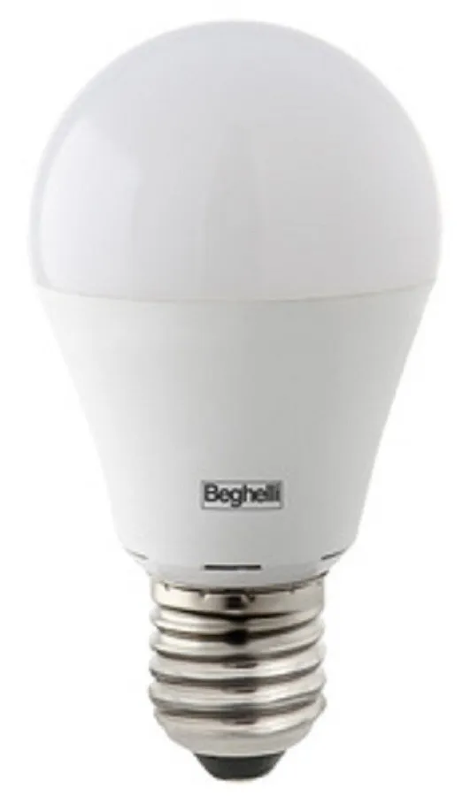 LAMPADA 10PZ BEGHELLI LED 56935 GOCCIA E27 W12 FREDDA 6500K LAMPADINA