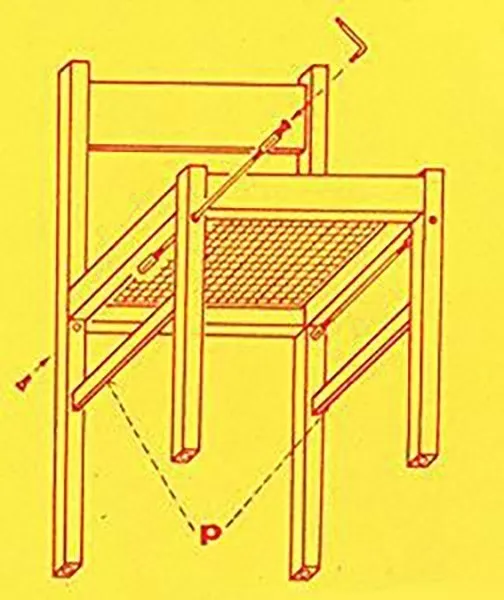 TIRANTINO RIPARA SEDIE IN LEGNO CONF.8 PEZZI