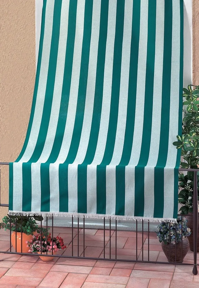 TENDA DA SOLE MOD. RIO CM.140X250 BIANCO / VERDE