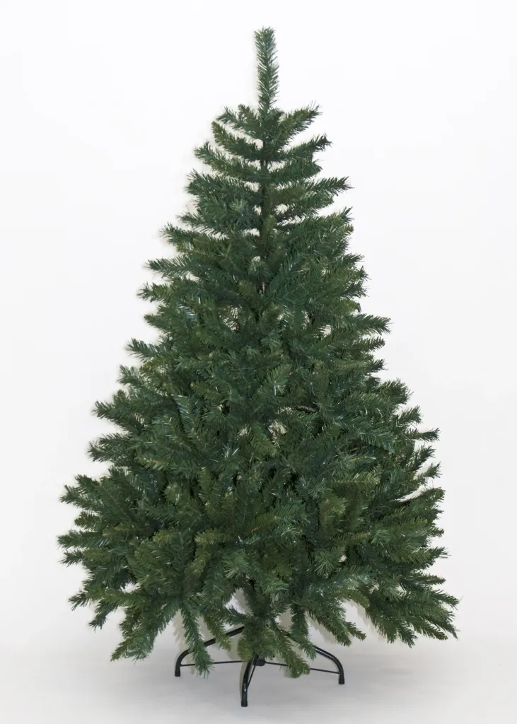 ALBERO DI NATALE ALPINO CM 180 PER ADDOBBI NATALIZI CON 1085 RAMI IGNIFUGO