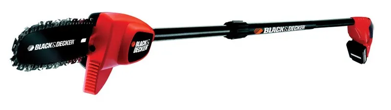 SEGA POTATRICE BATTERIA LITIO 18 V. BLACK & DECKER GPC 1820 L ASTA TELESCOPICA POTATORE