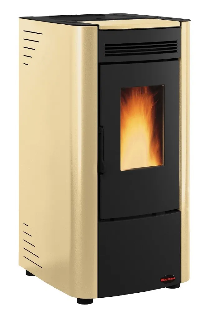 STUFA PELLET NORDICA KETTY EVO 2.0 7 KW ACCIAIO PERGAMENA