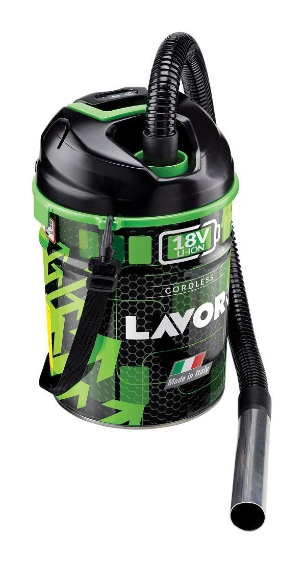 BIDONE ASPIRACENERE BATTERIA 18V-2,2Ah LAVOR FREE VAC 1.0