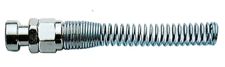 RACCORDO ATTACCO A BAIONETTA CON SPIRALE MM.6X8 PER ARIA COMPRESSA