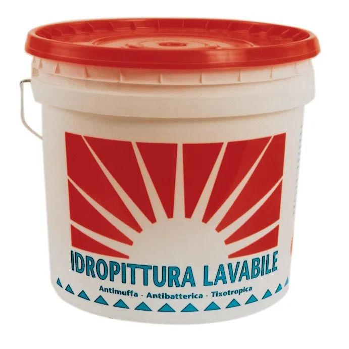 IDROPITTURA MAPEKOL,5 LT.LAVABILE PER INTERNI,ANTIMUFFA,ANTIBATTERICA,TIXOTROPICA,BIANCO