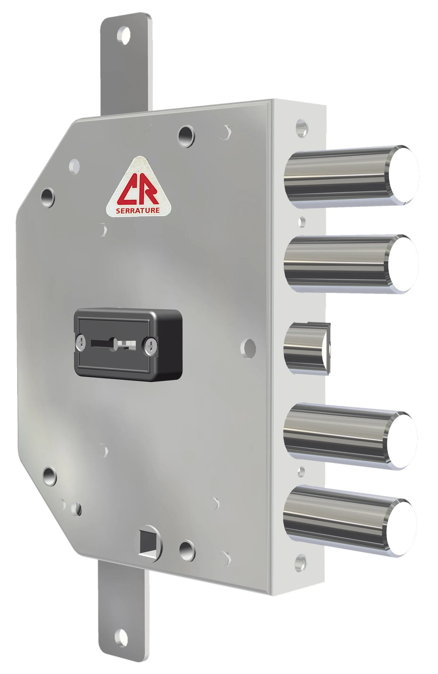 SERRATURA DI SICUREZZA TRIPLICE DOPPIA MAPPA CR ART.2155/28 MRX PLANARE  C/DISPOSITIVO ANTI-MANIPOLAZIONE