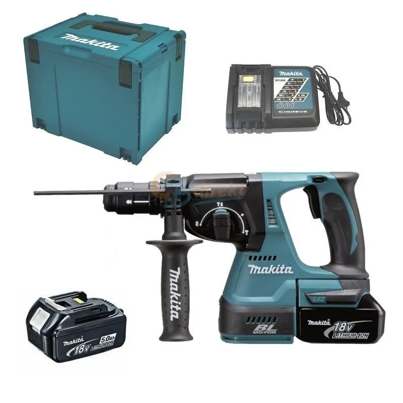 MAKITA TASSELLATORE 18VP-5AH DHR243RTJ C/2 BATTERIE LITIO