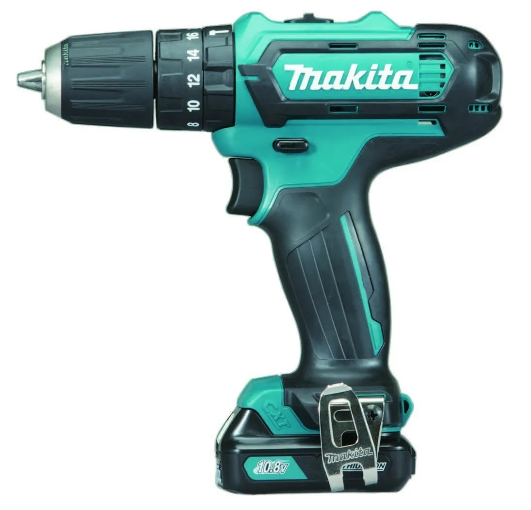 MAKITA TRAPANO 2 BATTERIE 2Ah 10,8VP. HP331DSAJ IN VALIGIA