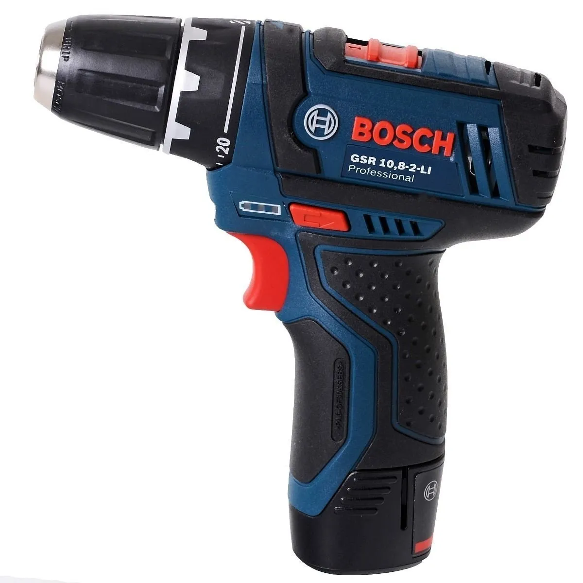 BOSCH-B TRAPANO 2 BATTERIE GSB 10,8-2LI IN VALIGIA