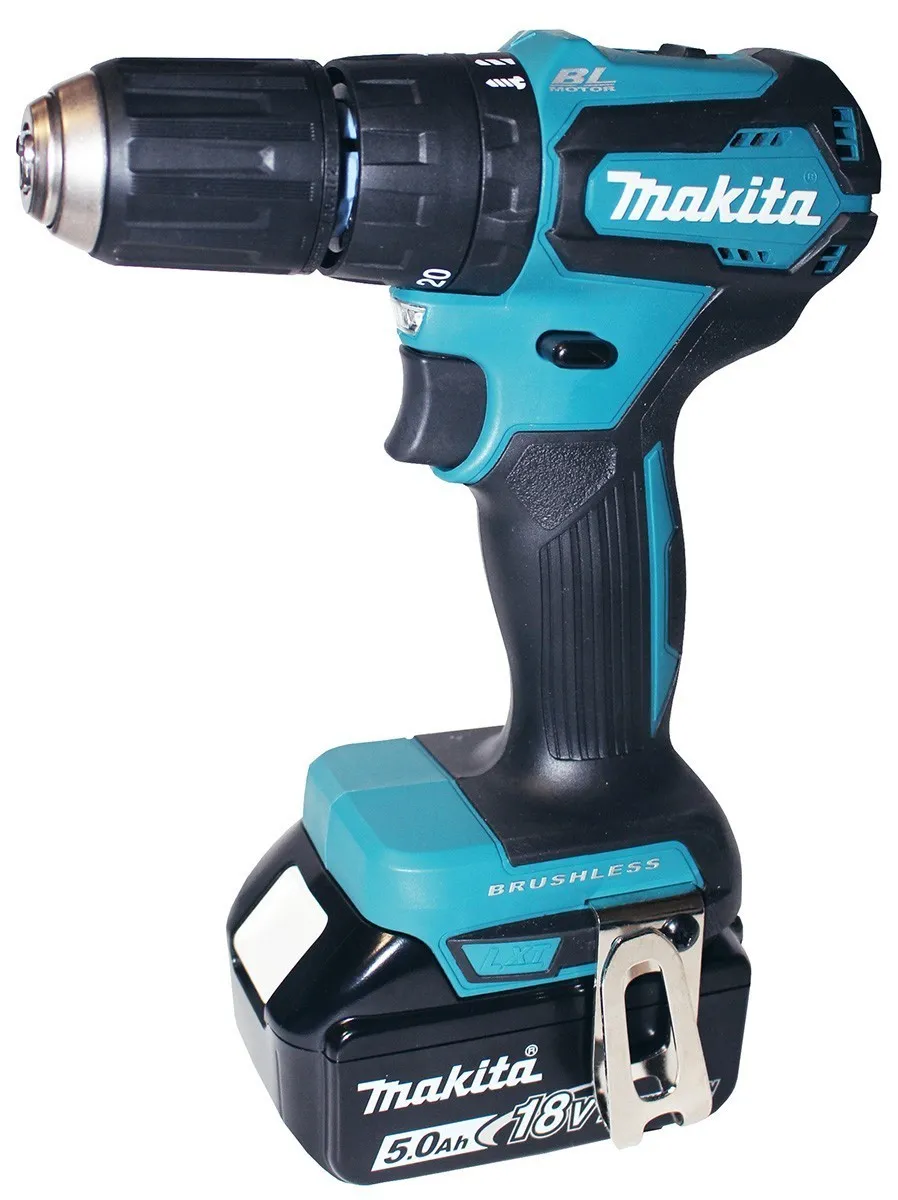 MAKITA TRAPANO BRUSHLESS 2BATTERIE 18VP-LI5Ah DHP483RTJ