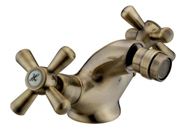 RUBINETTO MISCELATORE PER BIDET SERIE CROCE SOFIA BRONZO