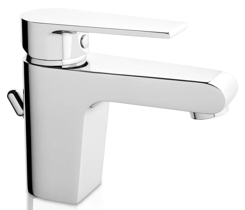 RUBINETTO LAVABO cromato miscelatore monocomando con raccordi flessibili MAMOLI LOGOS R2420