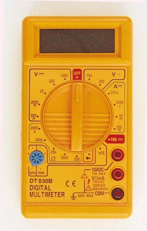 TESTER DIGITALE A BATTERIA CON INDICATORE AUTOSCHERMATO