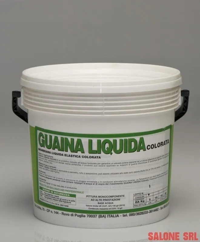 GUAINA LIQUIDA BITUMINOSA NERA KG.5