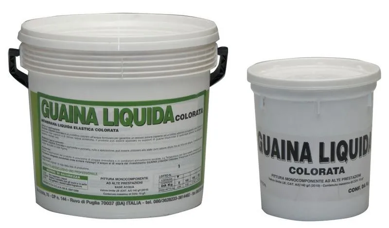 GUAINA LIQUIDA RESINOSA COLORE GRIGIO KG.5