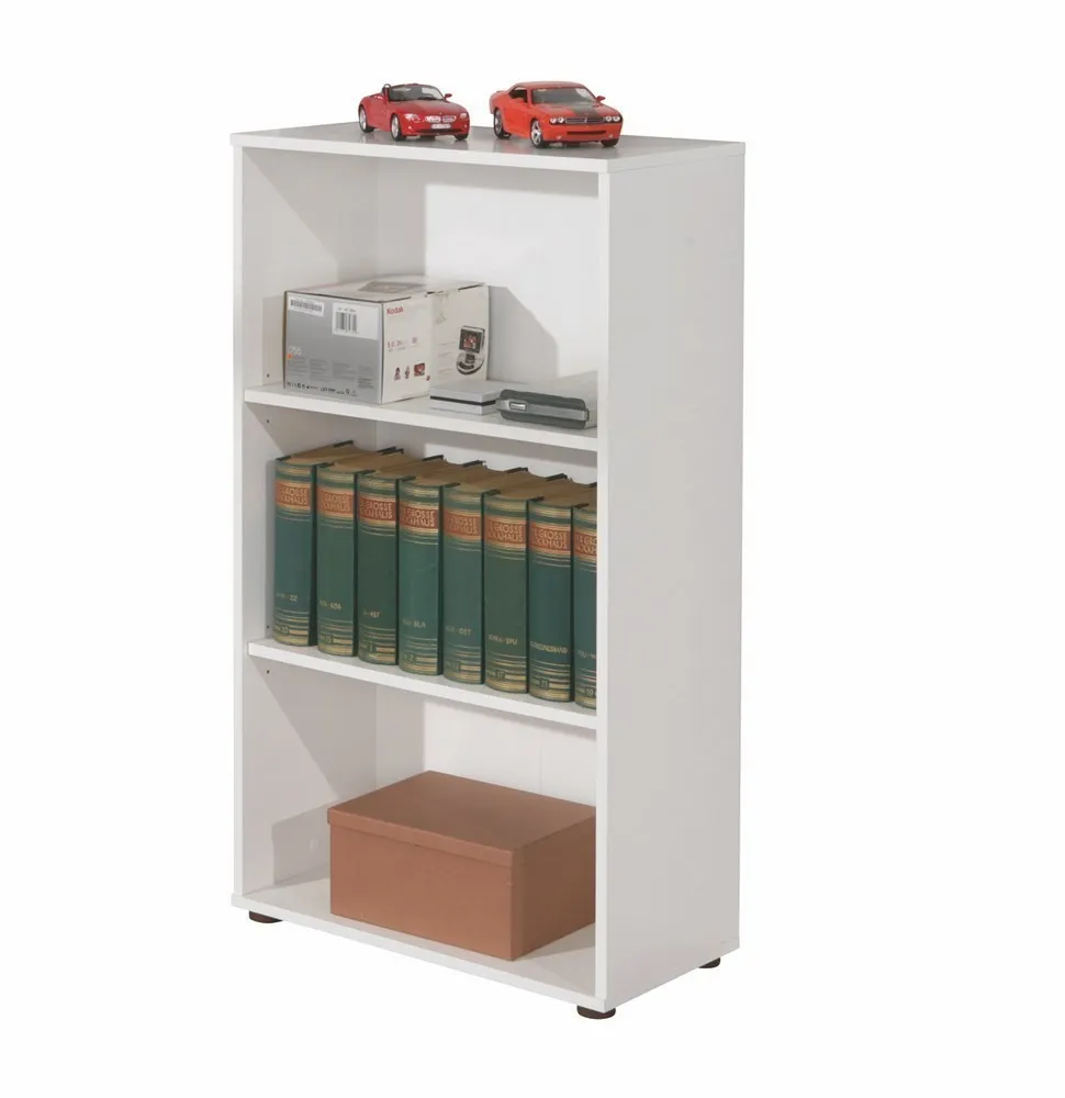 LIBRERIA ARCO 3 LIVELLI 60x30x110 LAMINATO BIANCO INTER LINK