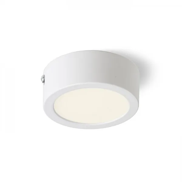 Plafoniera HUE R 9 da soffitto bianco 230V LED 6W 3000K