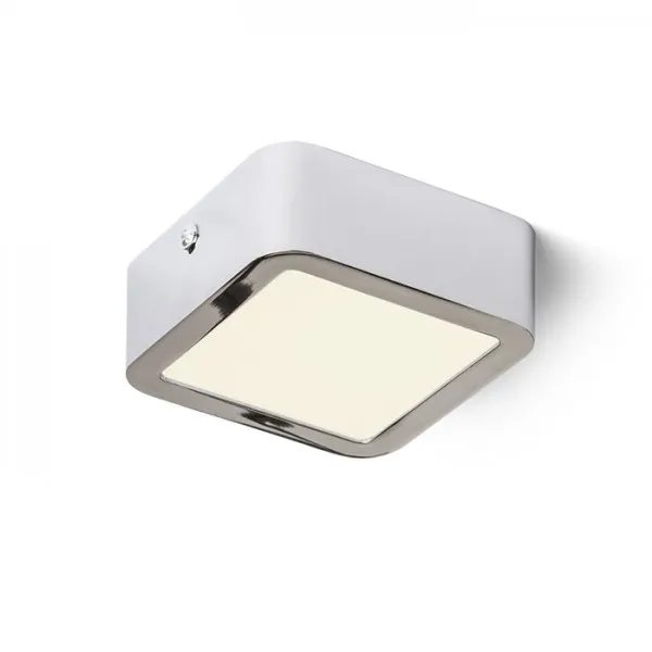 Plafoniera HUE SQ 9 da soffitto cromo 230V LED 6W 3000K