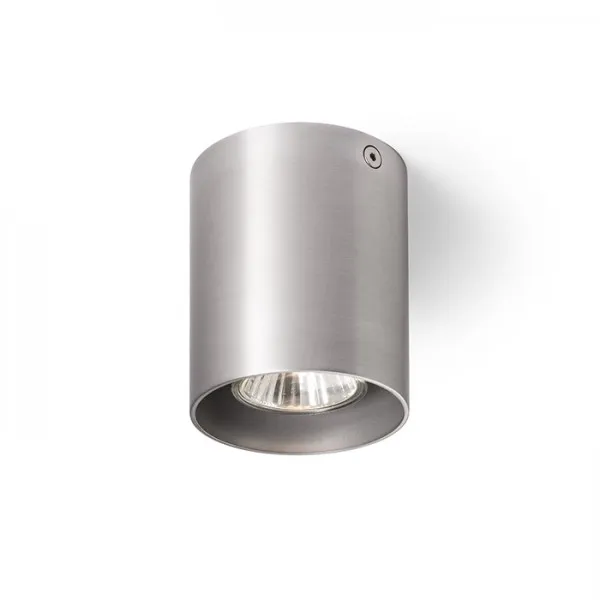 Faretto MANTOVA I da soffitto alluminio pettinato 230V GU10 35W