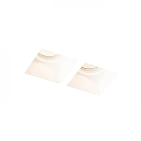 Lampada faretto QUO SQ II da incasso gesso 230V GU10 2x35W