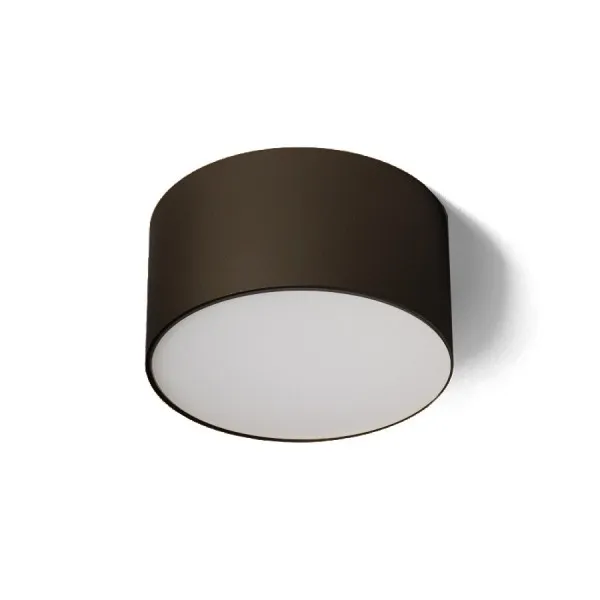 Plafoniera LARISA R 12 da soffitto nero  230V LED 10W  3000K