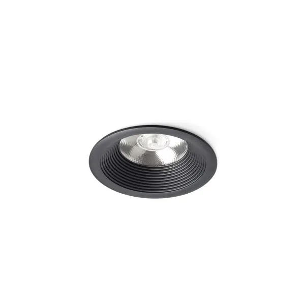 Faretto SHARM BASE da incasso nero 230V LED 10W 24° 3000K