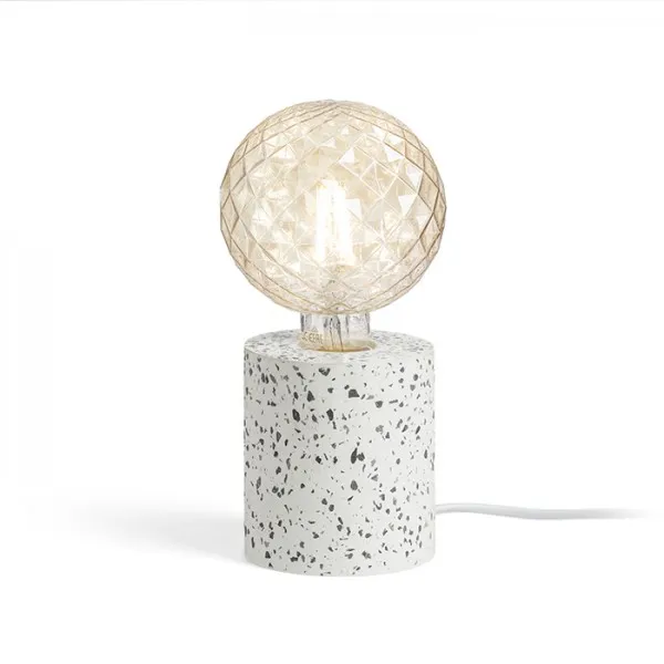 Lampada CAMINO da tavolo terrazzo decor 230V E27 28W