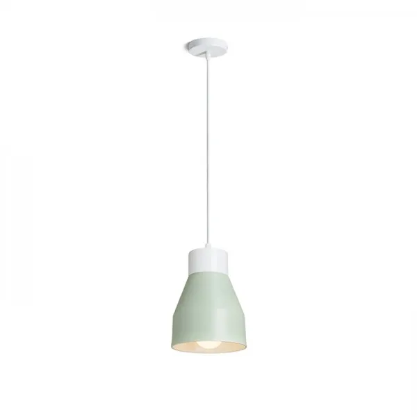 Lampadario FRUTTI a sospensione verde  ceramica 230V E27 28W