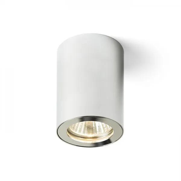 Faretto cilindrico LOLA 88 da soffitto cromo 230V GU10 15W IP54