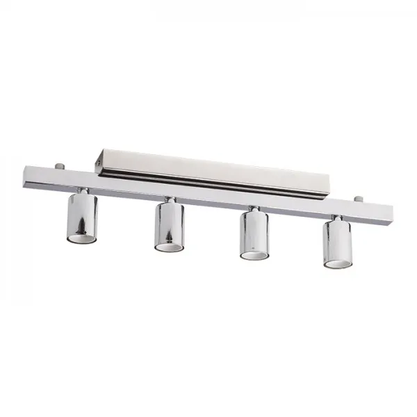 Lampadario RALLONG IV base per soffitto cromo 230V E27 4x42W