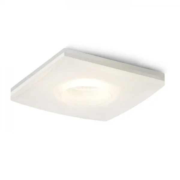 Faretto KAY SQ da incasso vetro satinato 230V/350mA LED 5W 3000K