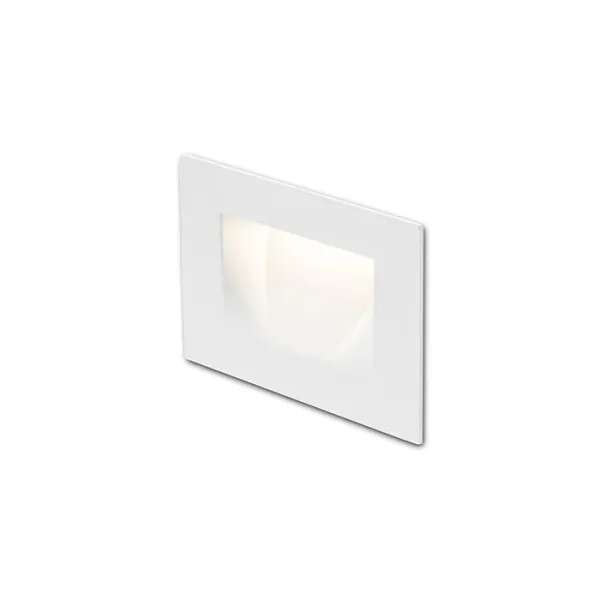 Lampada plafoniera da incasso bianco 230V LED 3W IP54 3000K