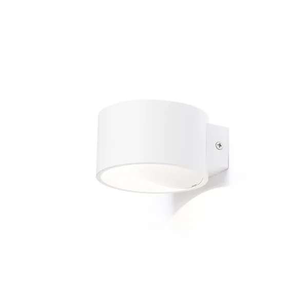 Faretto BIARITZ da parete bianco 230V LED 5W 3000K