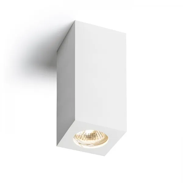 Faretto lampada JACK SQ S 17 da soffitto gesso 230V GU10 15W