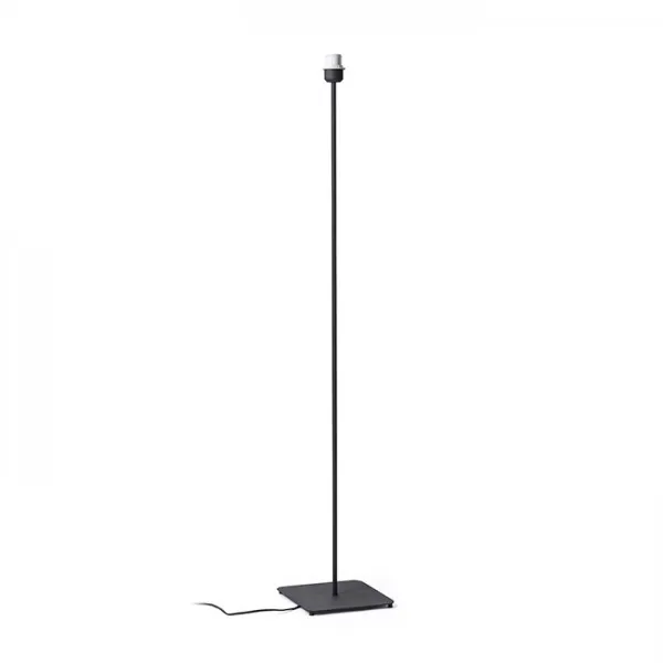 Lampada CORTINA piedistallo da terra nero  230V E27 28W