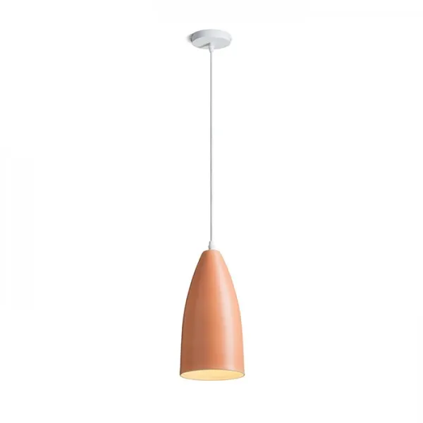 Lampadario TUTTI a sospensione arancio ceramica 230V E27 15W