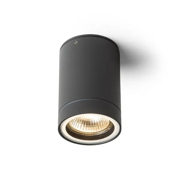 Faretto SAMMY da soffitto grigio antracite 230V LED GU10 15W IP54