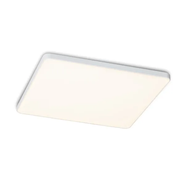 Lampada plafoniera BJORK SQ 20 da incasso bianco 230V LED 18W 3000K