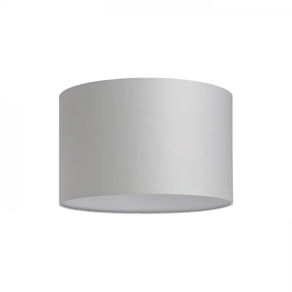 Paralume RON 40/25 paralume Chintz grigio chiaro/PVC bianco max. 23W