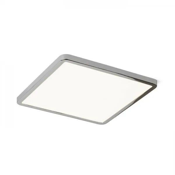 Plafoniera HUE SQ 22 da incasso nero cromato 230V LED 24W 3000K