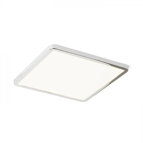 Plafoniera HUE SQ 22 da incasso cromo 230V LED 24W 3000K