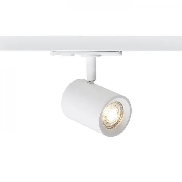 Faretto CADENZA per binario monofase bianco 230V LED GU10 10W