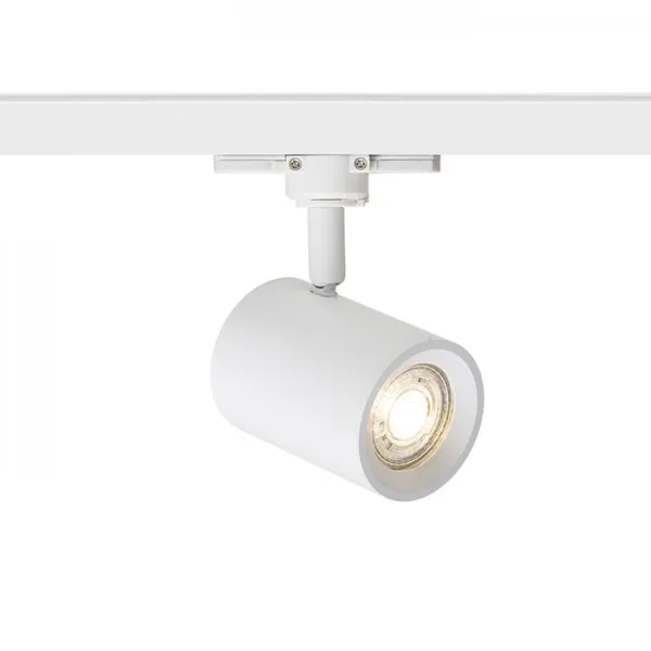 Faretto CADENZA per binario trifase bianco 230V LED GU10 10W