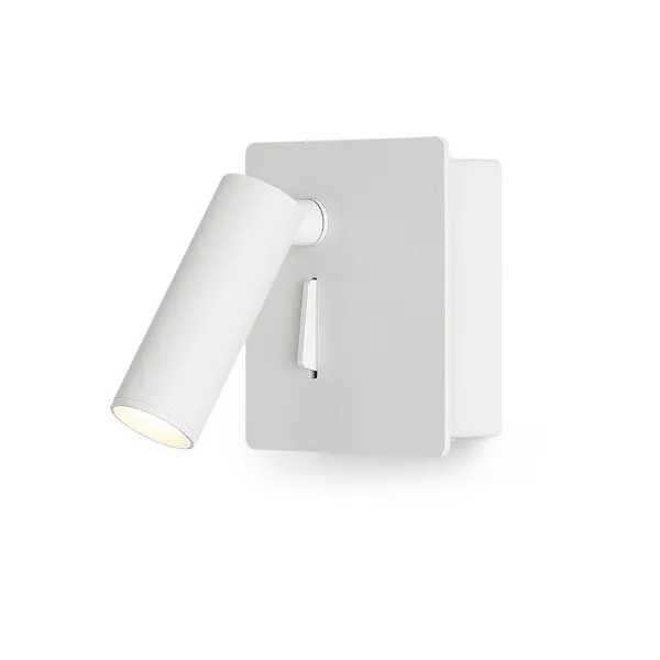 Faretto applique MIG da parete bianco  230V LED 3W 30°  3000K