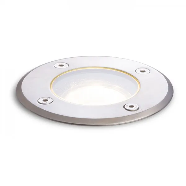 Lampada Faretto da incasso a terra ORBU R acciaio inossidabile 230V GU10 35W IP67