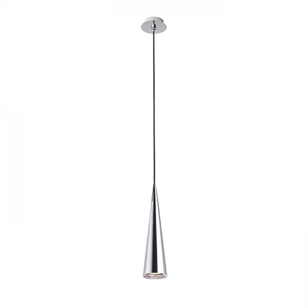 Lampadario Lampada GRACE a sospensione cromo 230V GU10 35W