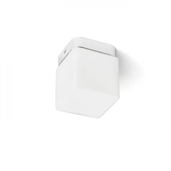 Plafoniera ESICA SQ da soffitto cromo 230V LED 6W IP44 3000K