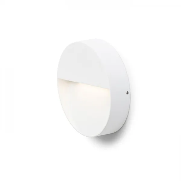 Faretto Plafoniera AQILA R da parete bianco 230V LED 6W IP54 3000K