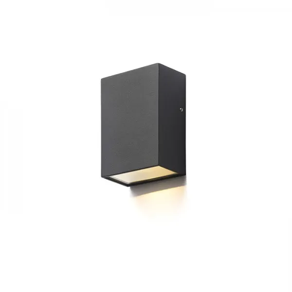 Lampada applique PEKKO da parete nero 230V LED 3W 67° IP54 3000K